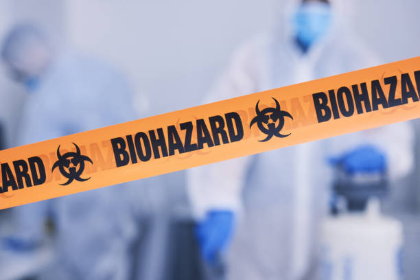Professional Drug Lab Cleanup technician working in Saddle Brook, NJ